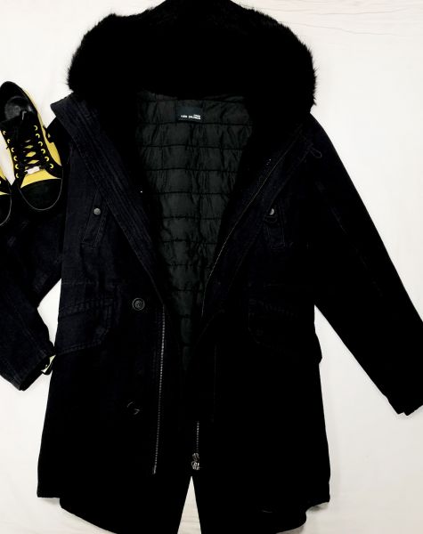 Парка /съемный мех / YVES Salomon 
