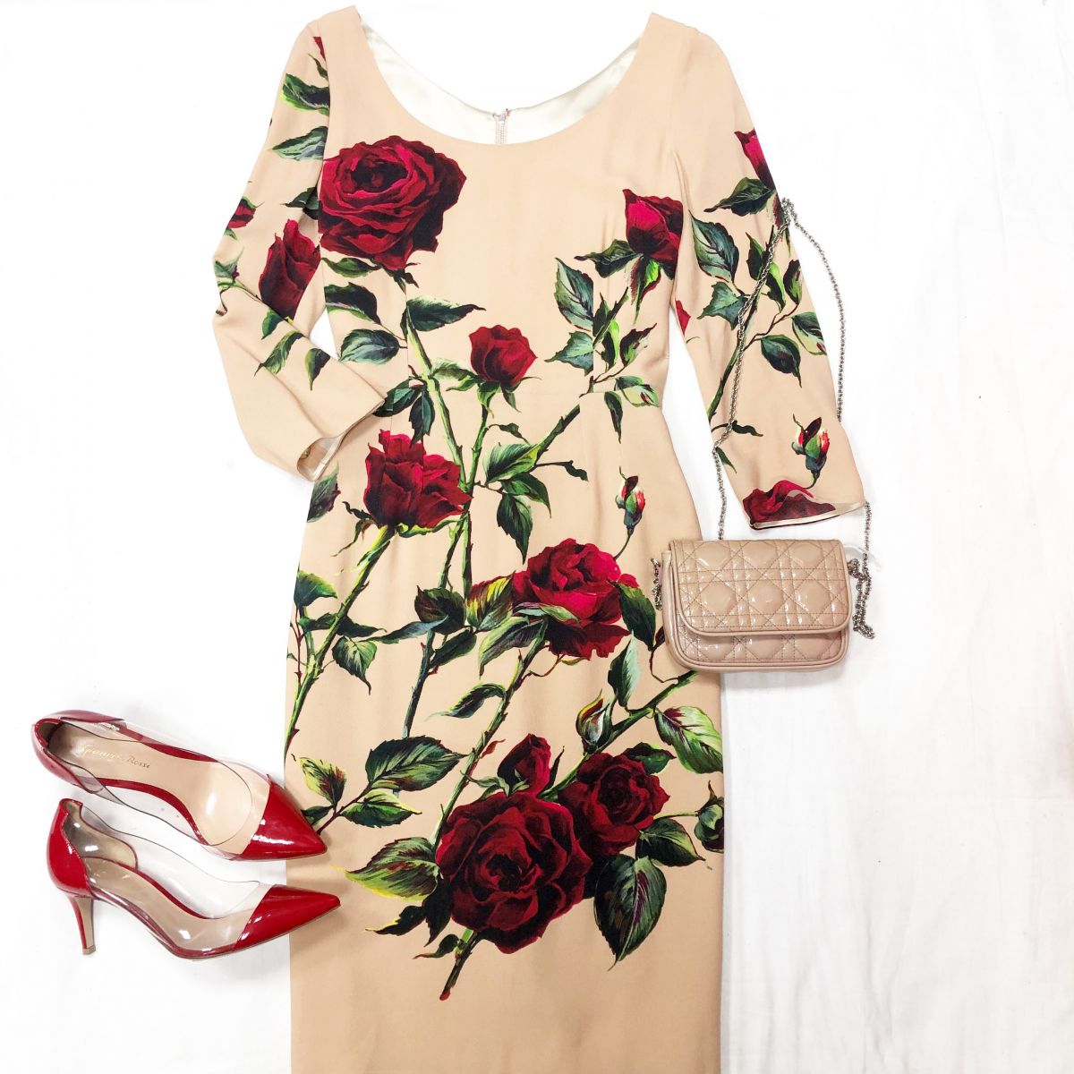 Платье DOLCE GABBANA размер 44 цена 23 078 руб
