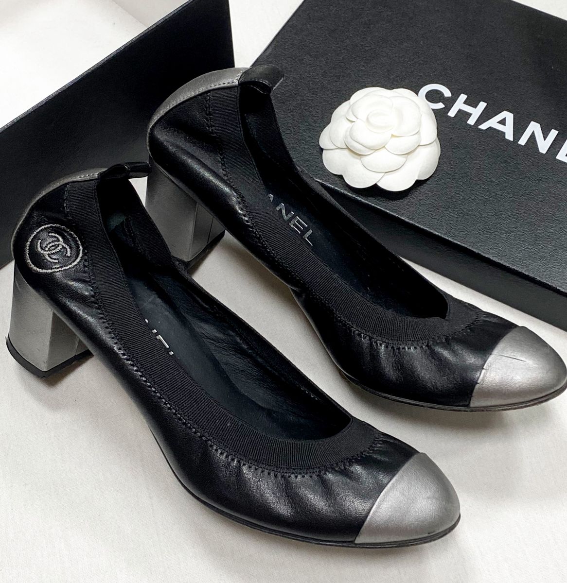 Туфли Chanel размер 36.5 цена 18 786 руб
