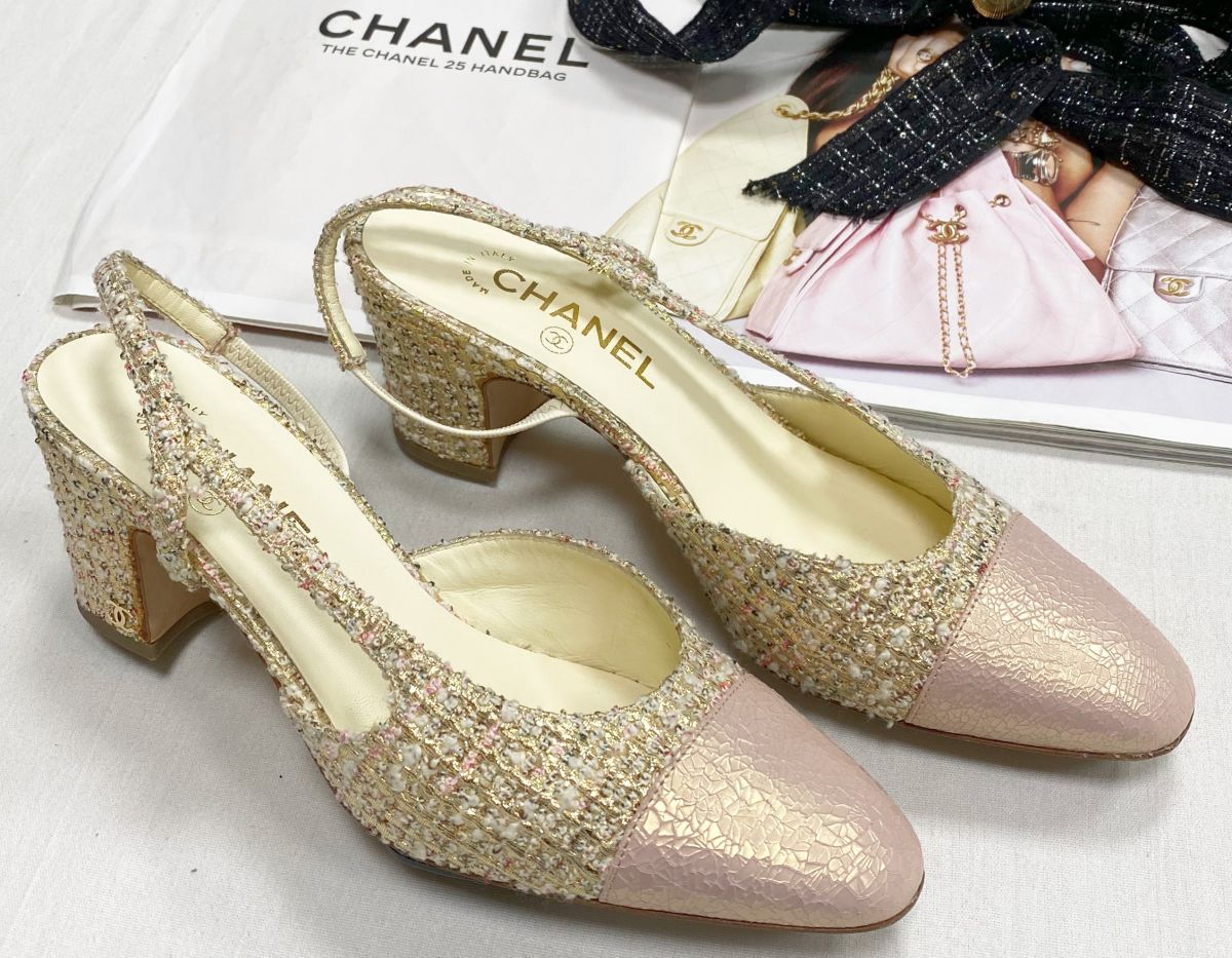 Босоножки Chanel размер 39 цена 78 275 руб