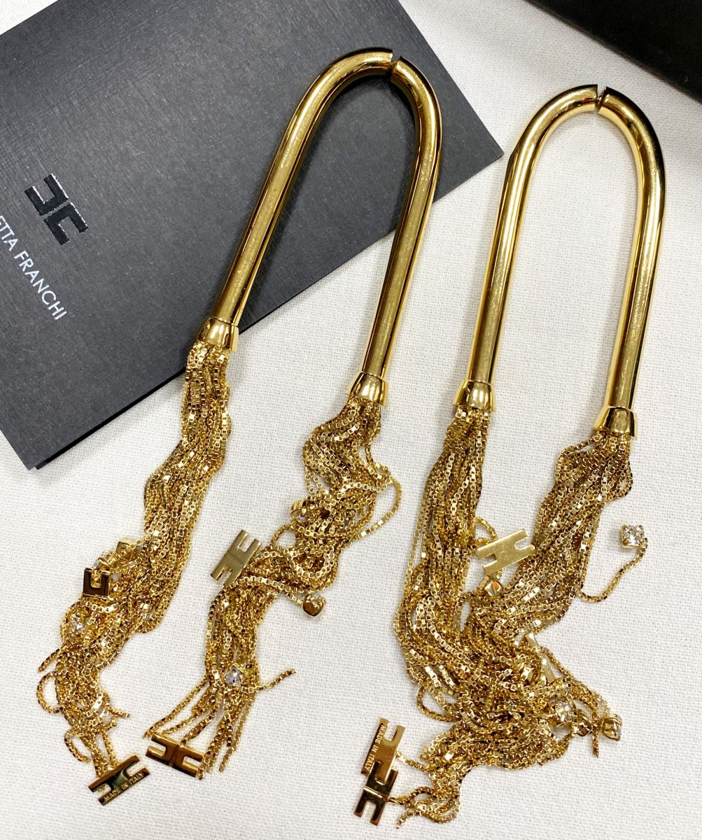 Серьги Elisabetta Franchi цена 9 393 руб/ в коробке/ 