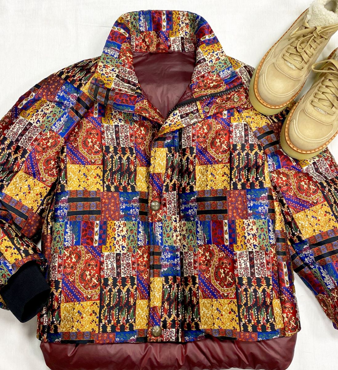 Пуховик Etro размер 44 цена 46 965 руб 