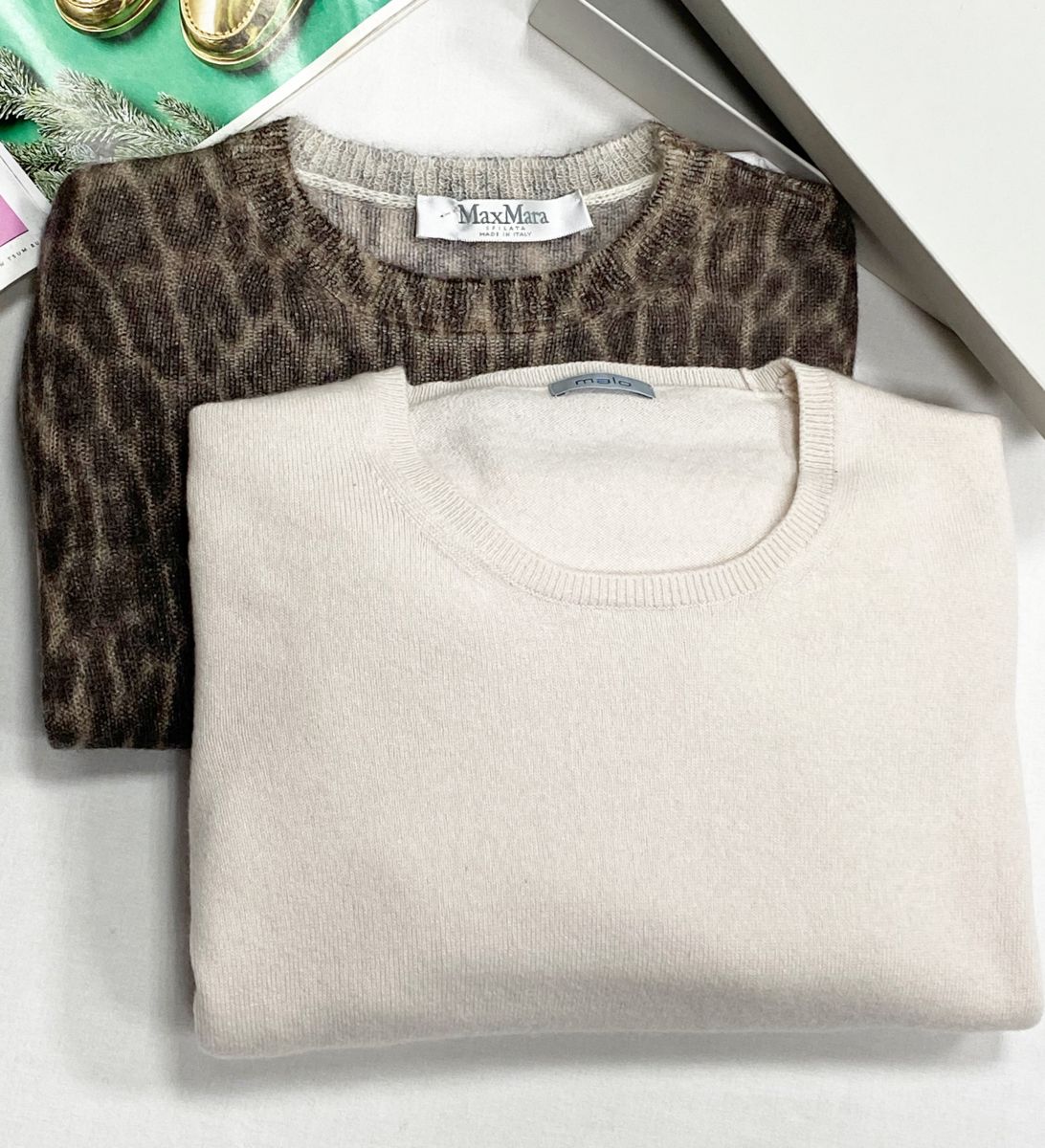 Кофта Max Mara размер 38 цена 7 828 рубКофта Malo размер 40 цена 9 393 руб