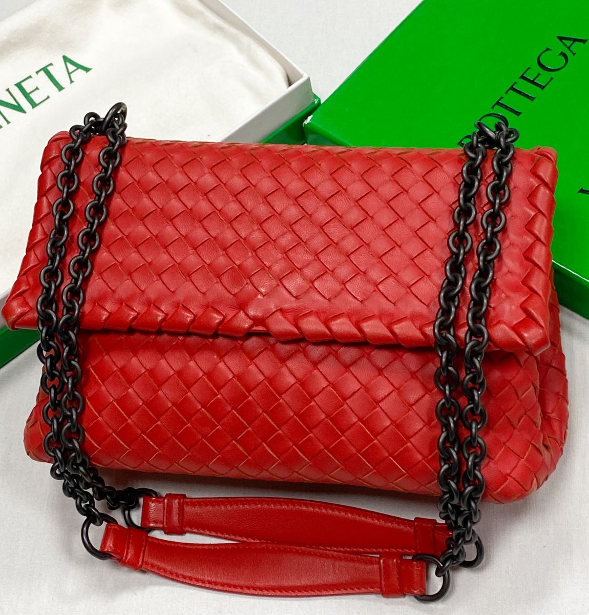 Сумка Bottega Veneta размер 24/15 цена 62 620 руб
