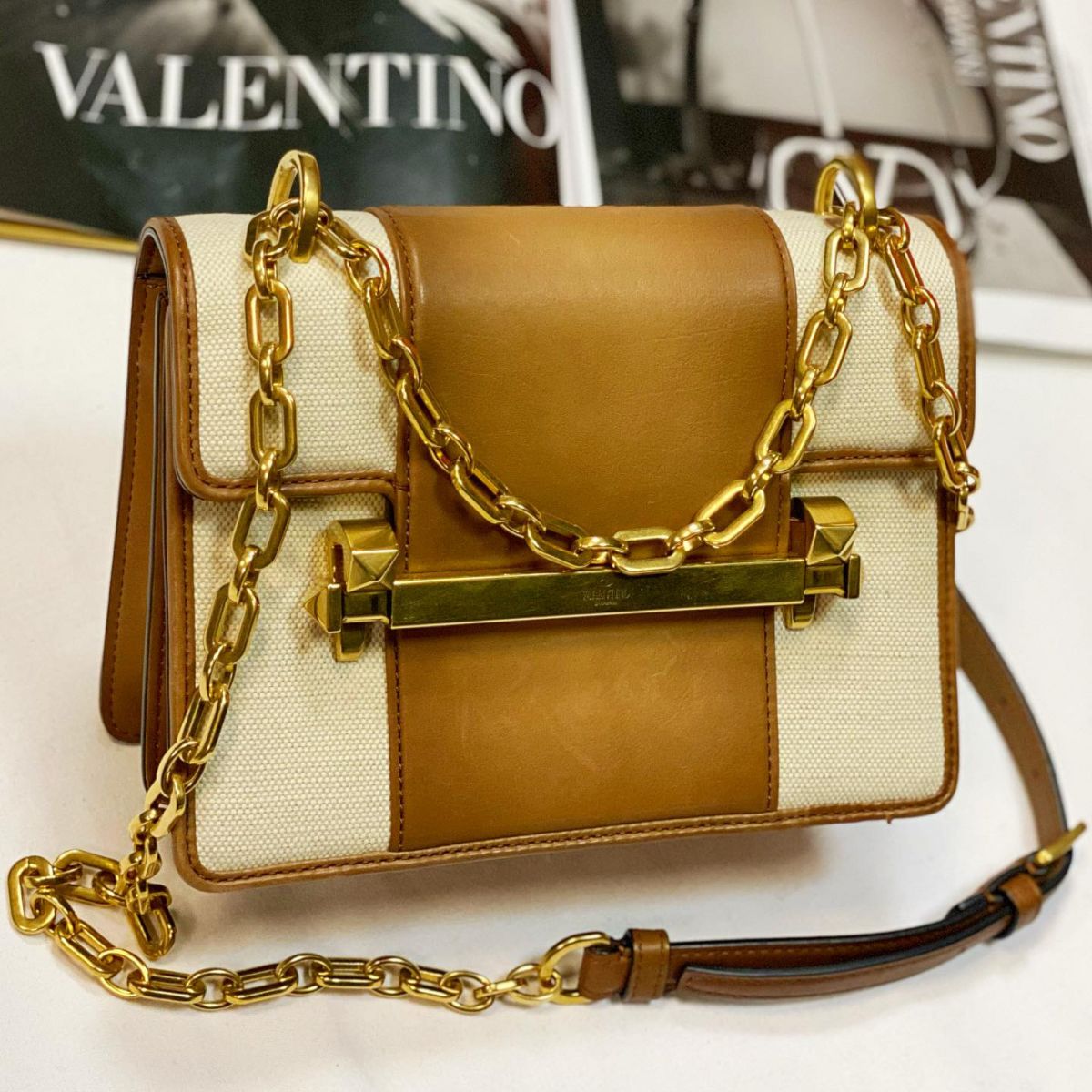 Сумка Valentino размер 20/14 цена 23 078 руб 