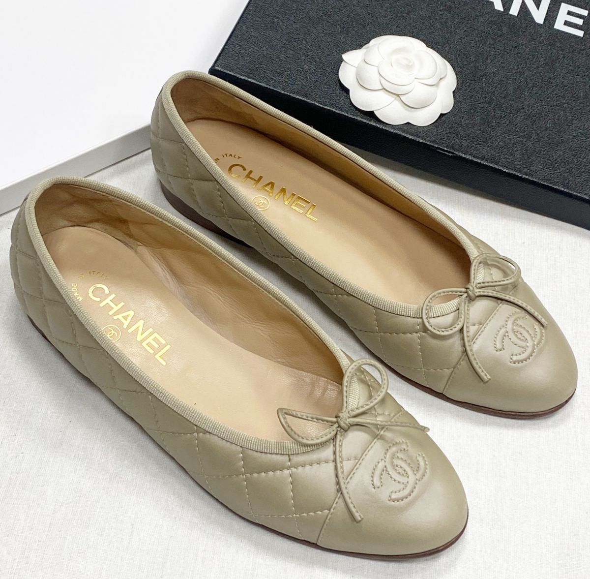 Балетки Chanel размер 38 цена 31 310 руб
