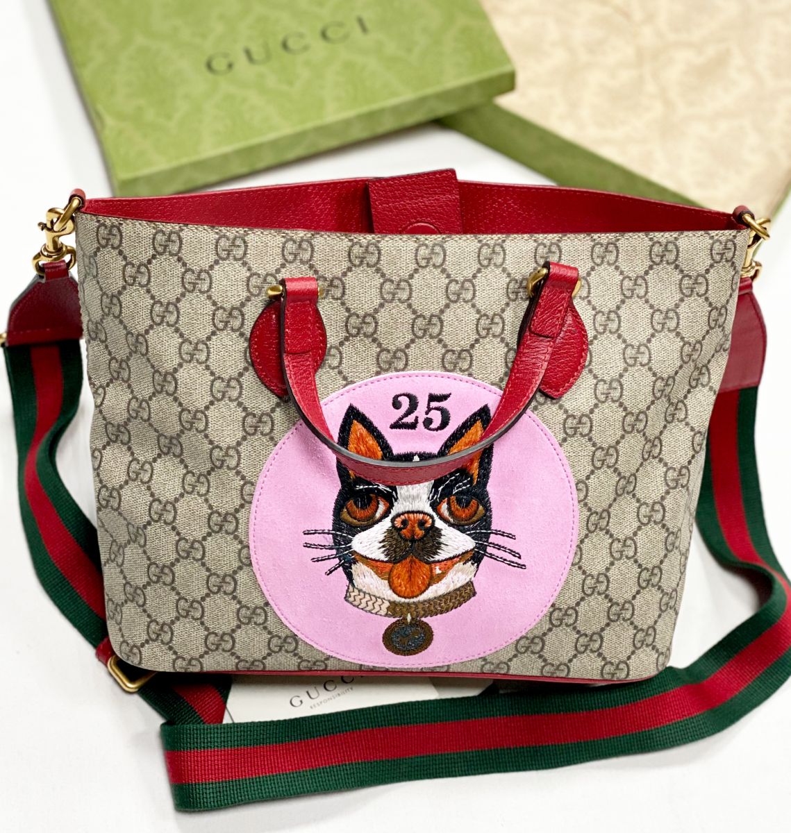 Сумка Gucci размер 26/22 цена 62 620 руб 