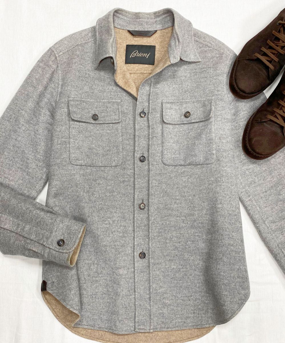 #mechtamen Рубашка / отделка кожи / Brioni размер S цена 54 793 руб 