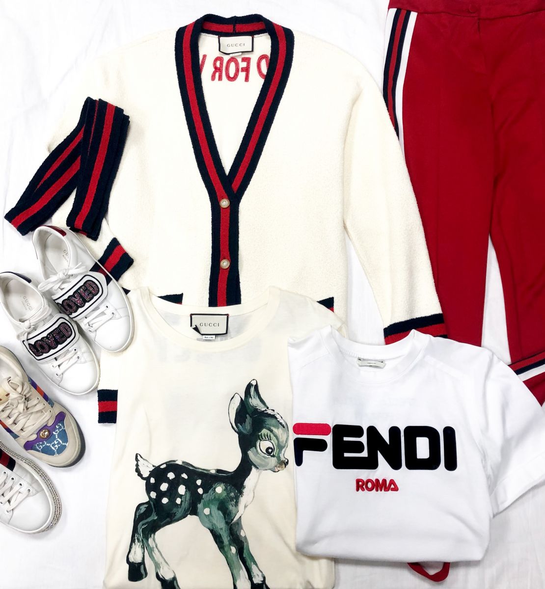 Жакет GUCCI размер S цена 62 620 руб 
Брюки GUCCI размер S цена 15 655 руб