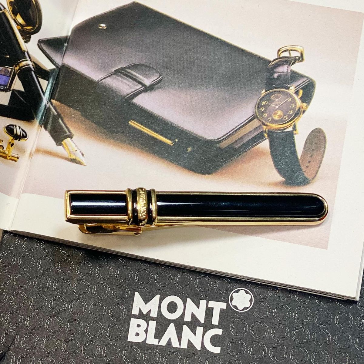 Зажим для галстуков MontBlanc цена 9 231 руб / новый / упаковка / документы / 