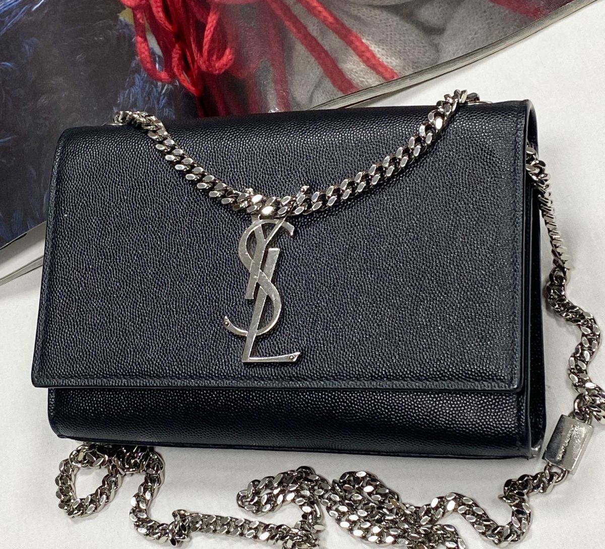 Сумочка Saint Laurent размер 20/13 цена 62 620 руб
