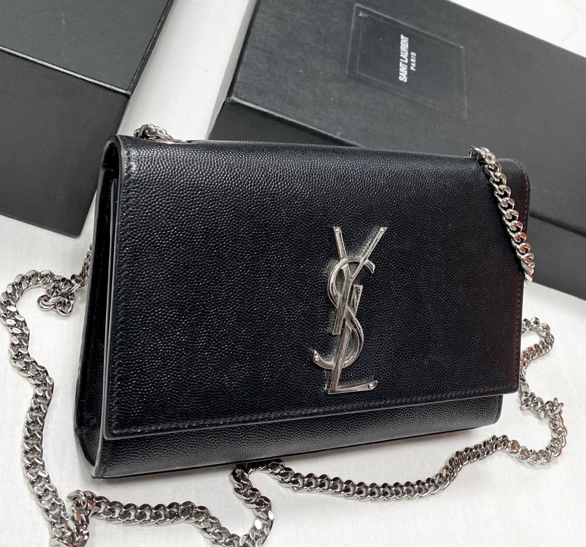 Сумочка Saint Laurent размер 20/15 цена 78 275 руб