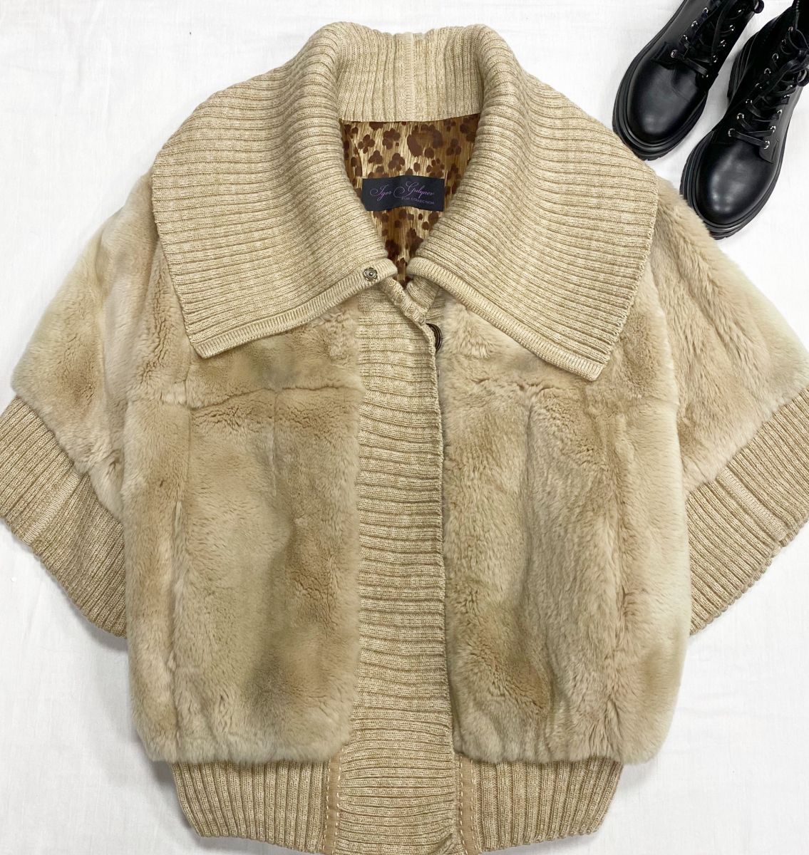 Шуба / мех кролика / Igor Gulyaev размер 46 цена 93 930 руб 