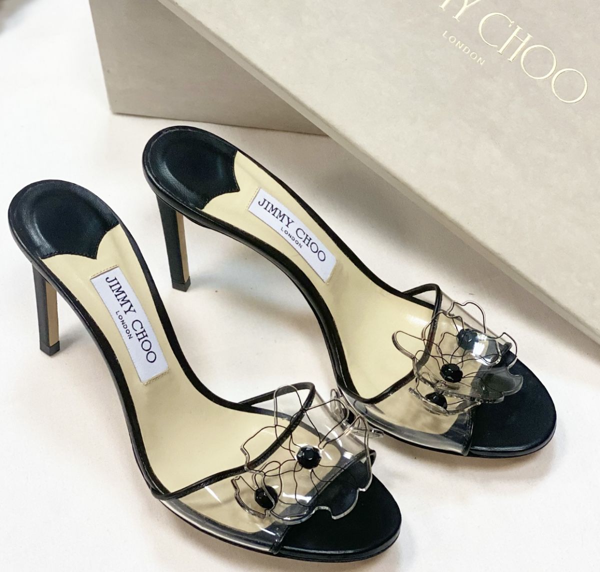 Сабо Jimmy Choo размер 39.5 цена 12 308 руб / новые /