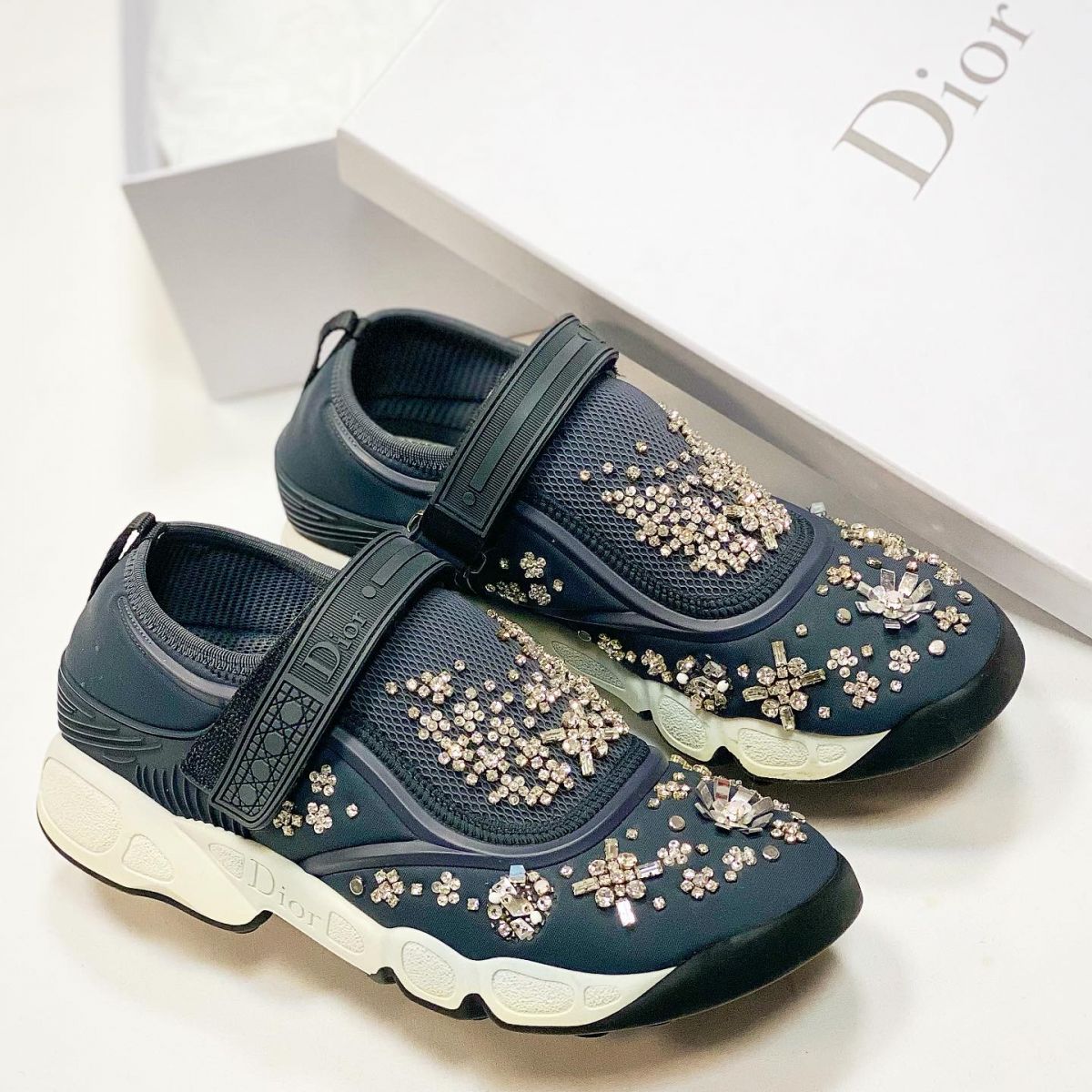 Кроссовки Christian Dior размер 37.5 цена 18 463 руб 