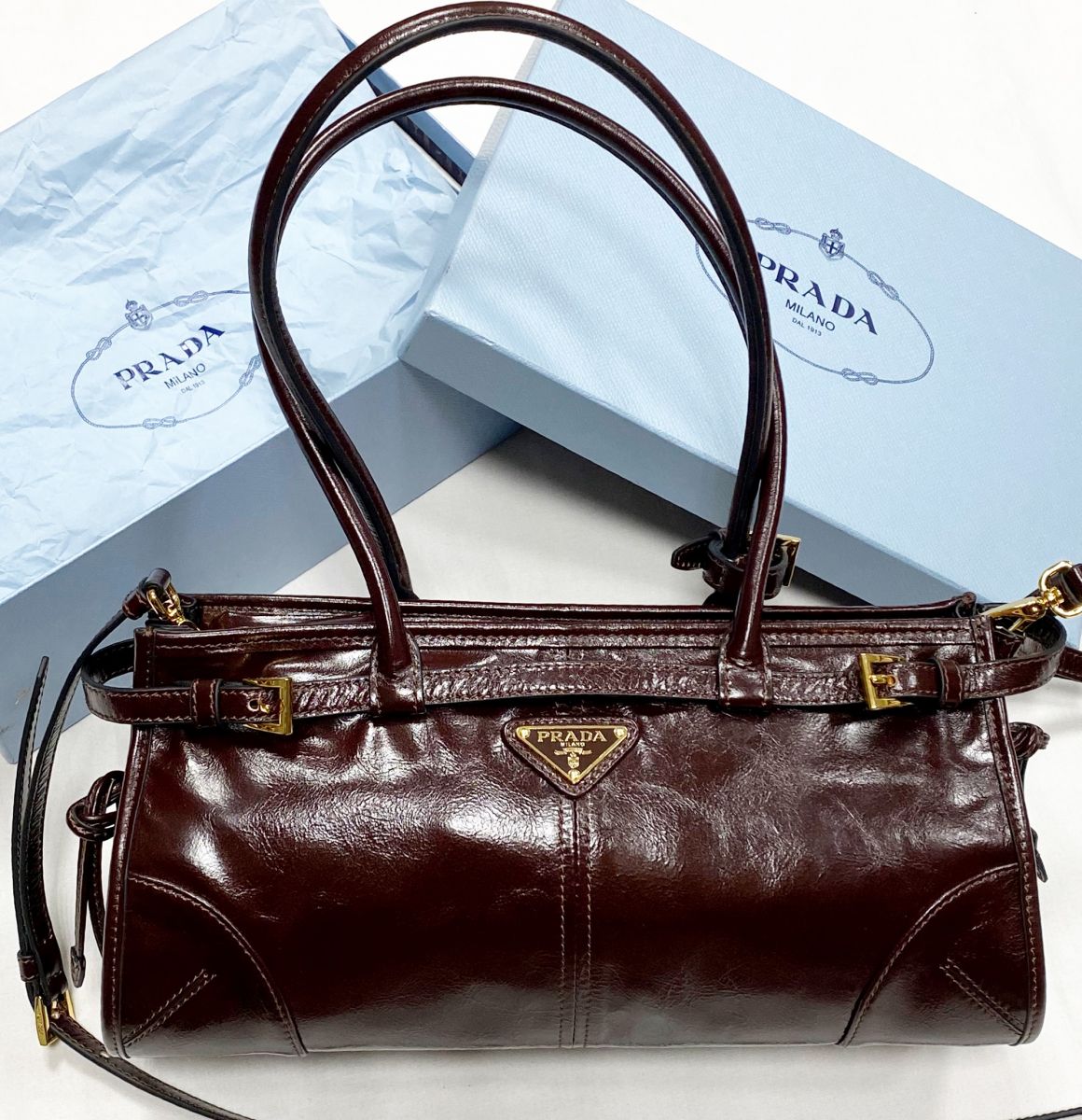 Сумка Prada размер 32/15 цена 187 860 руб
