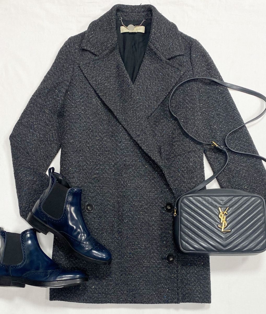 Пальто Stella McCartney размер 38 цена 15 655 руб
Ботинки Tods размер 36.5 цена 7 828 руб
Сумка Saint Laurent 