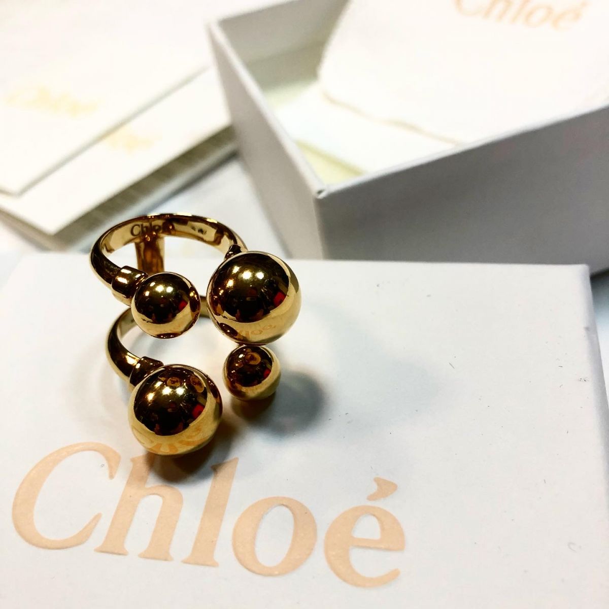 Кольцо Chloe цена 30 770 руб / в коробке/ 