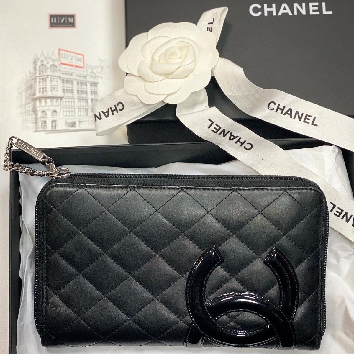 Портмоне Chanel цена 18 463 руб 