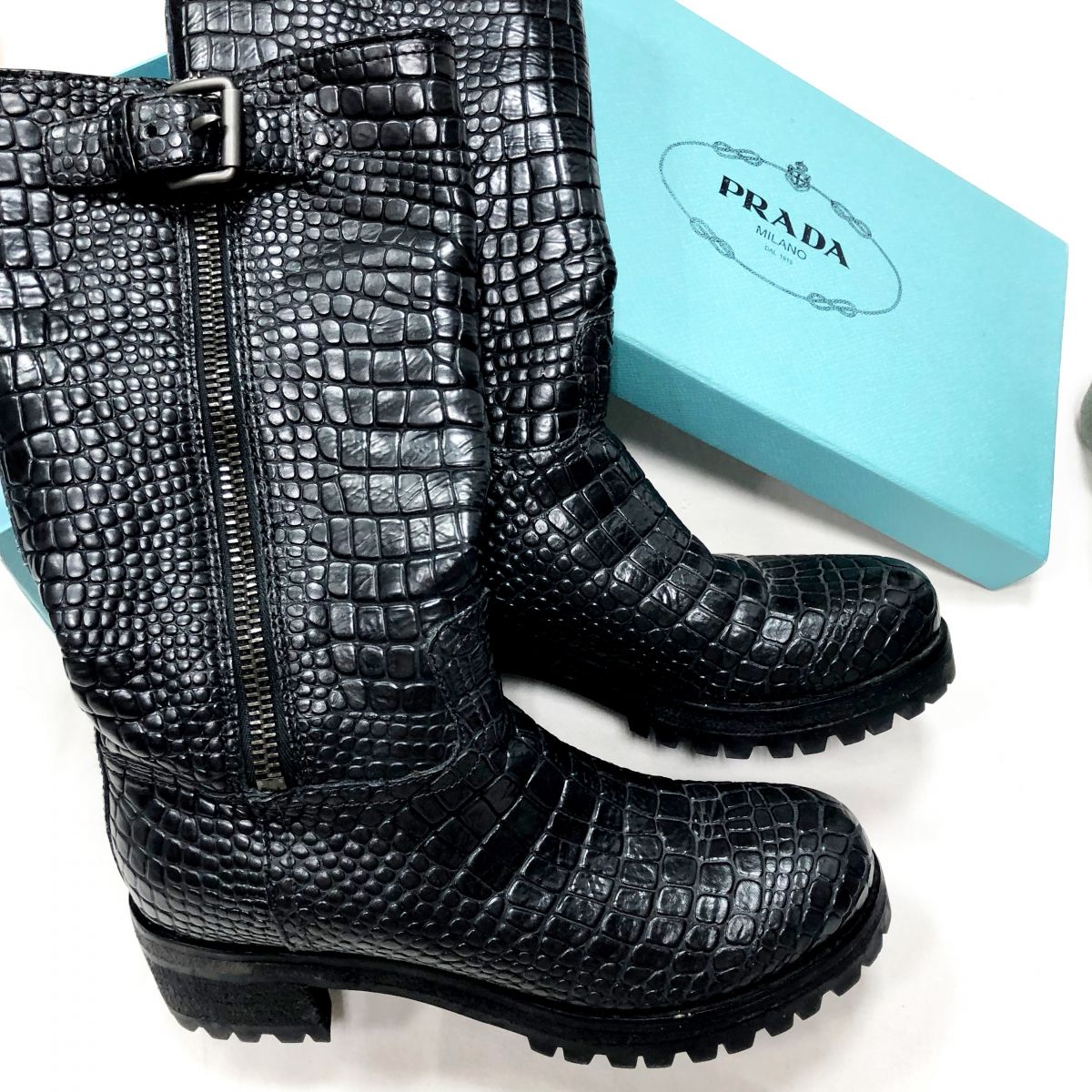 Сапоги PRADA размер 36 цена 15 655 руб