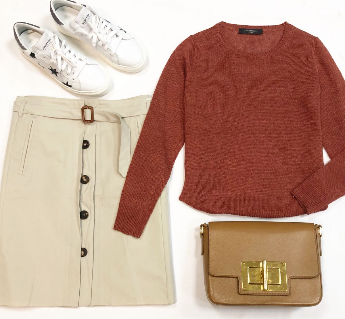Кофта Max Mara размер XS цена 4 616 рубЮбка Max Mara размер 36 цена 4 616 рубСумка Tom Ford