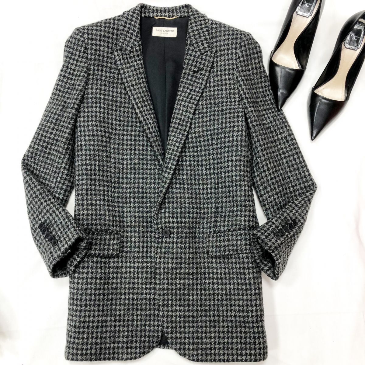 Жакет SAINT LAURENT размер 36 цена 38 463 руб 