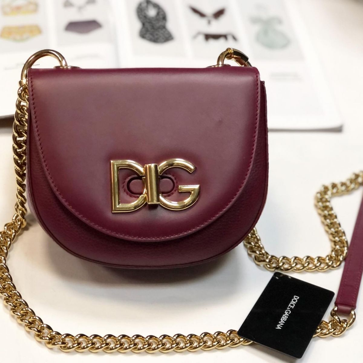 Сумочка Dolce gabbana  размер 17/15 цена 38 463 руб /карточка/