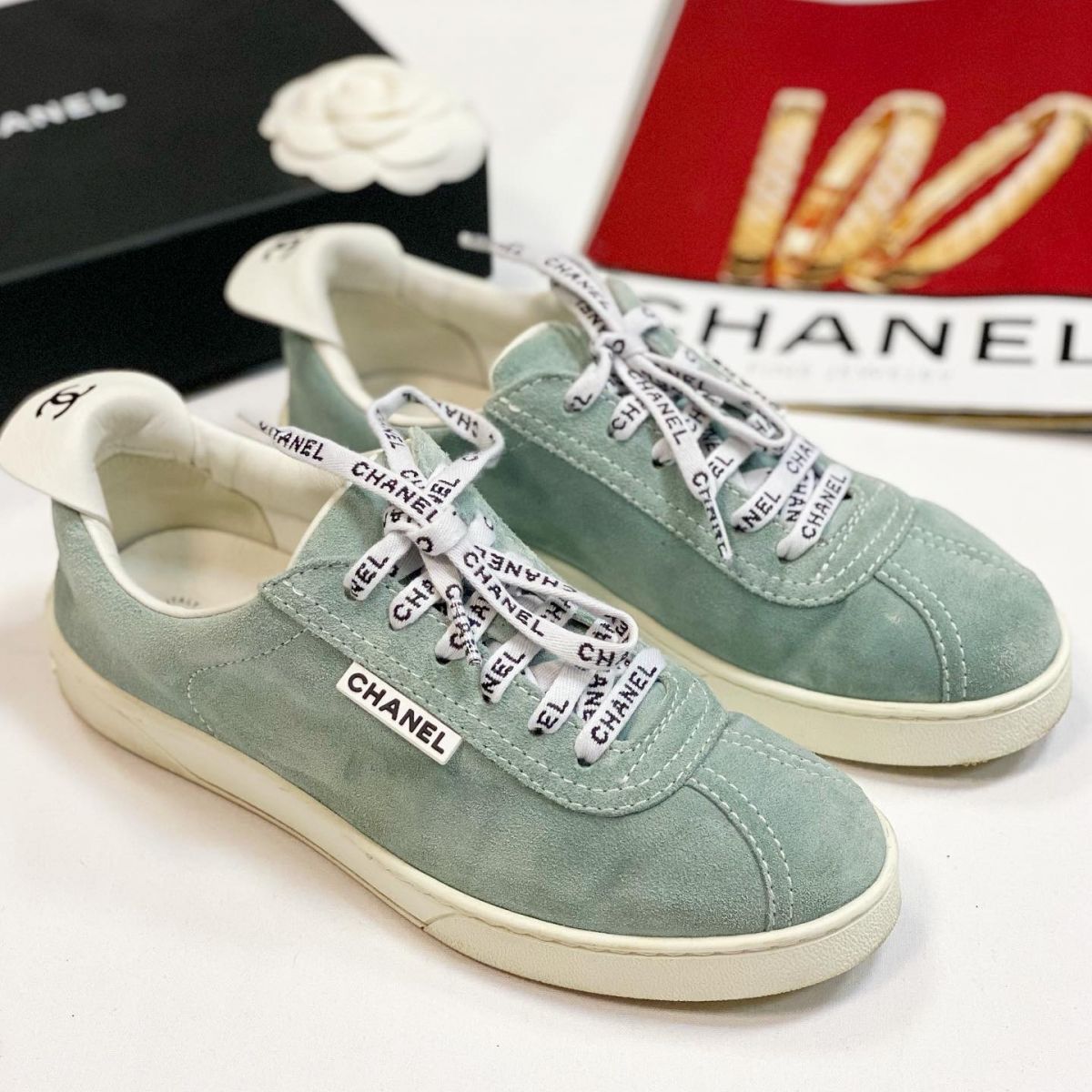 Кеды Chanel размер 37.5 цена 30 770 руб 