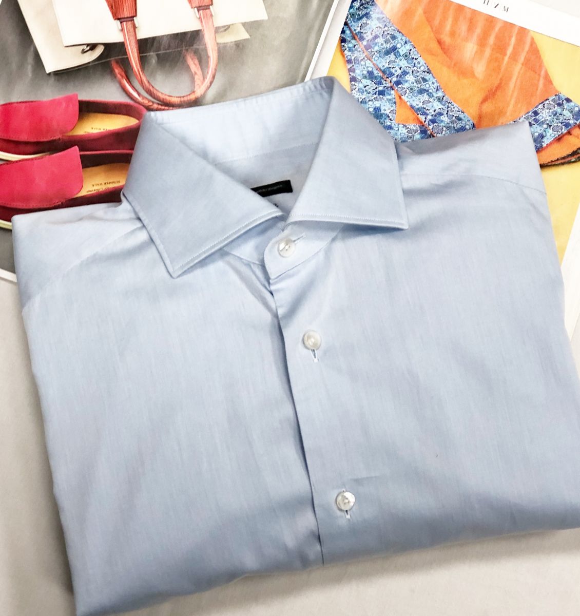 #mechtamen Рубашка Zegna размер 40/15 цена 4 697 руб
