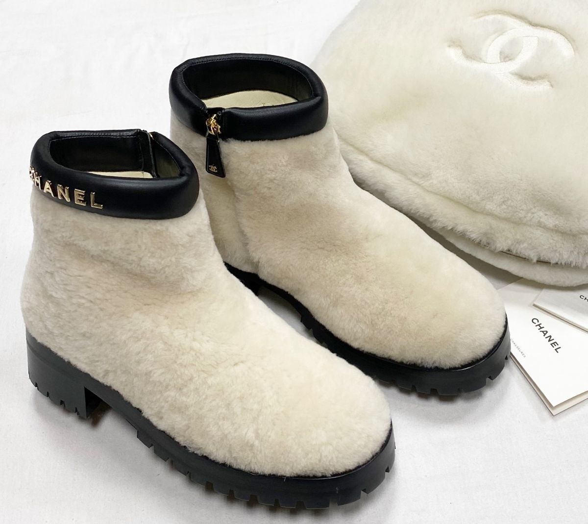 Ботинки Chanel размер 40 цена 156 550 руб