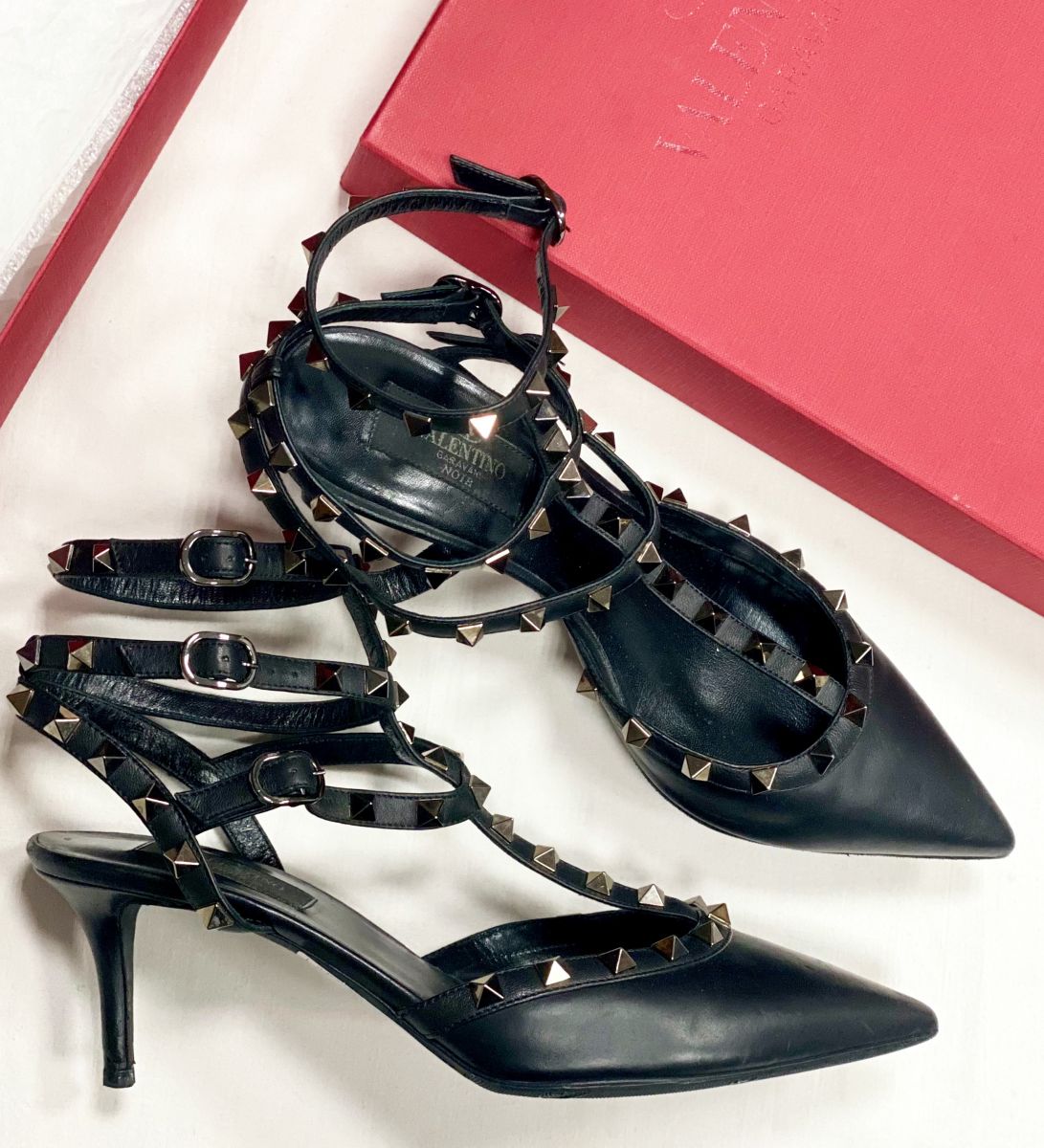 Босоножки Valentino размер 38.5 цена 12 524 руб