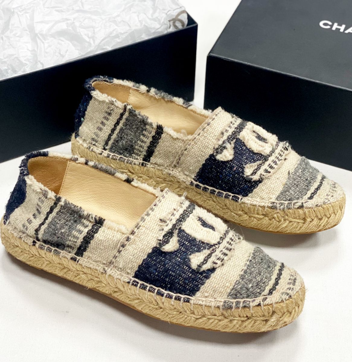 Эспадрильи Chanel размер 36 цена 10 959 руб 