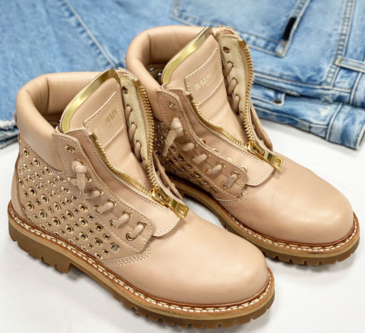 Ботинки Balmain размер 37 цена 15 655 руб