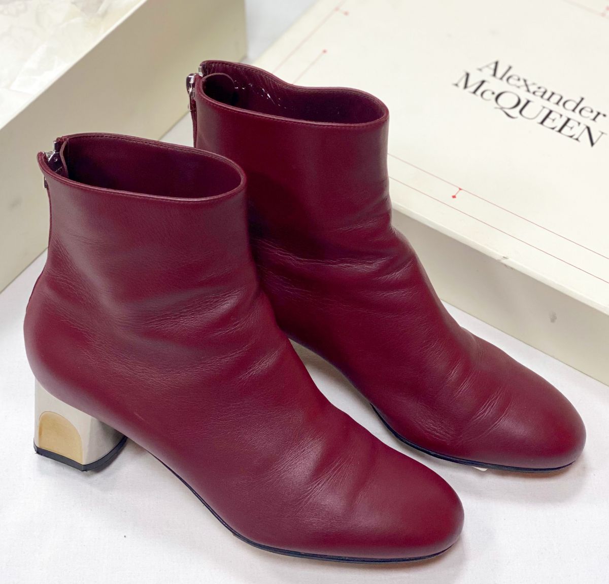 Ботильоны Alexander McQueen размер 37.5 цена 18 786 руб 