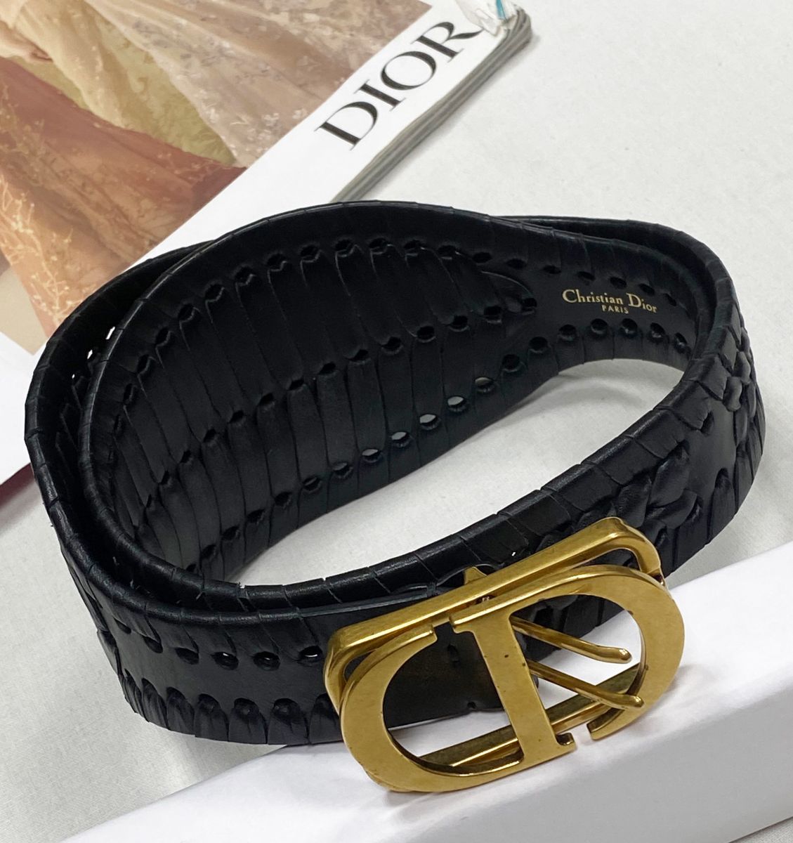 Ремень Christian Dior цена 28 179 руб