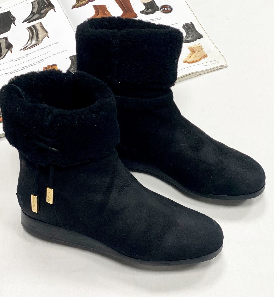 Ботинки/на меху/ Jimmy Choo размер 41 цена 15 385 руб