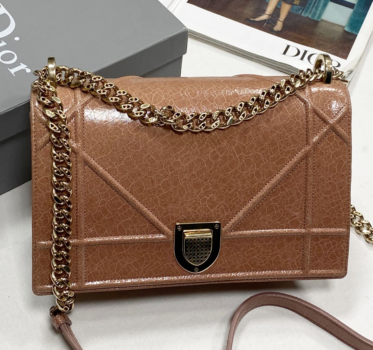 Сумка Christian Dior размер 24/15 цена 78 275 руб