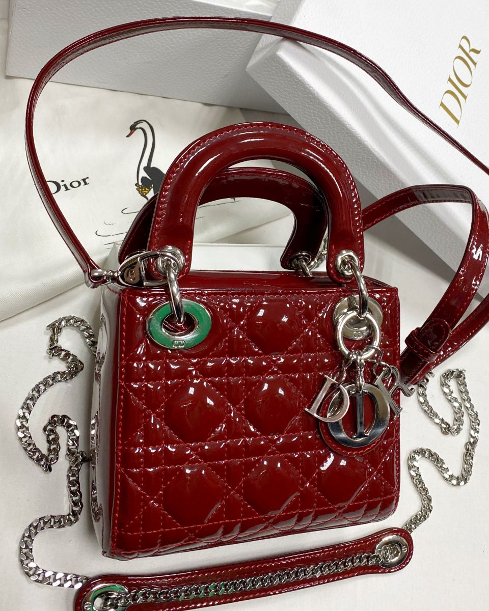 Сумочка Christian Dior размер 17/13 цена 156 550 руб