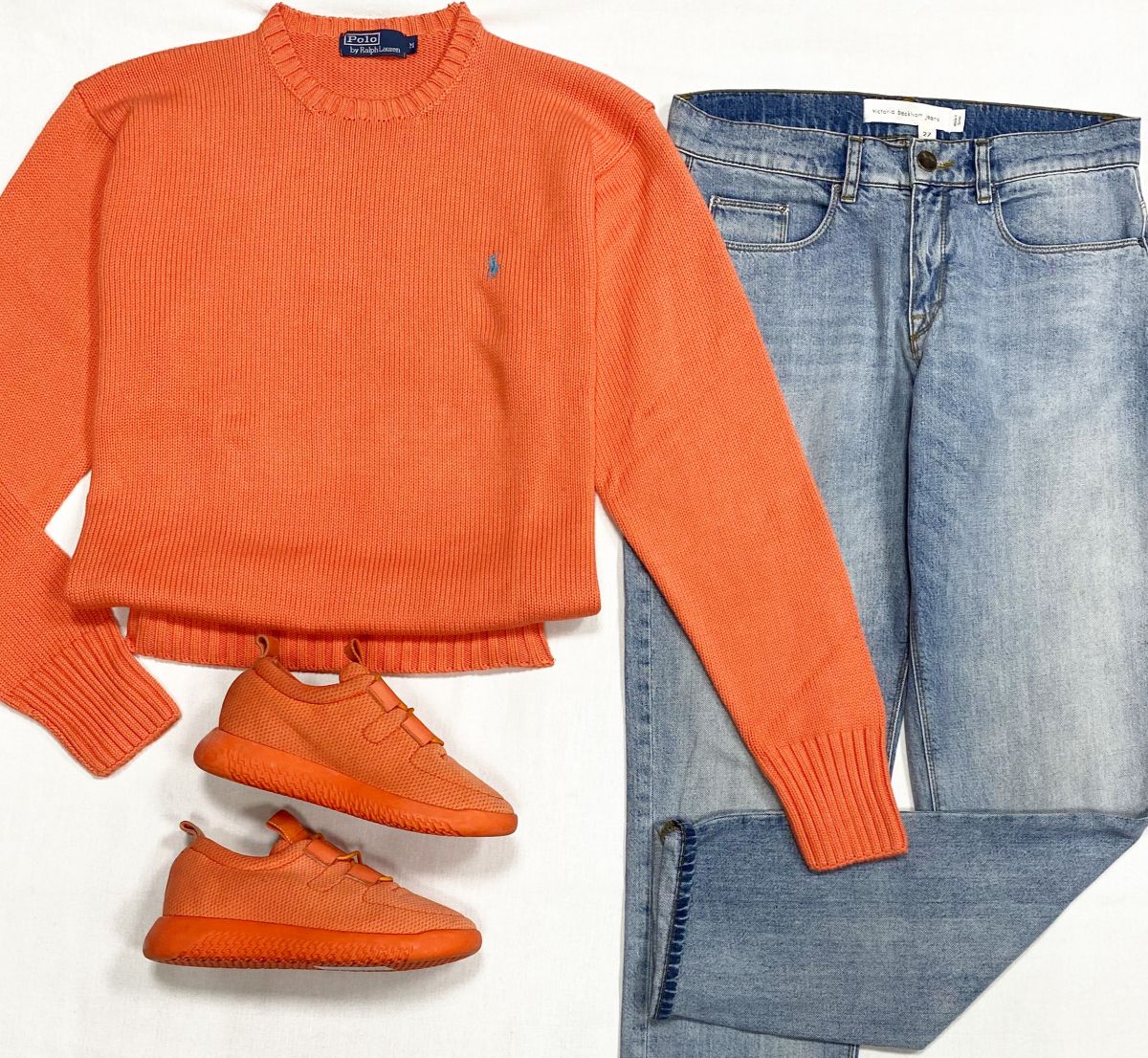 Кофта Ralph Lauren размер M цена 6 256 руб
Джинсы Victoria Beckham размер 27 цена 15 655 руб