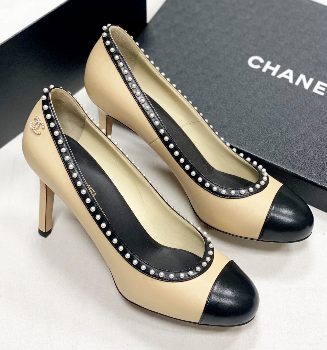 Туфли Chanel размер 38.5 цена 20 352 руб
