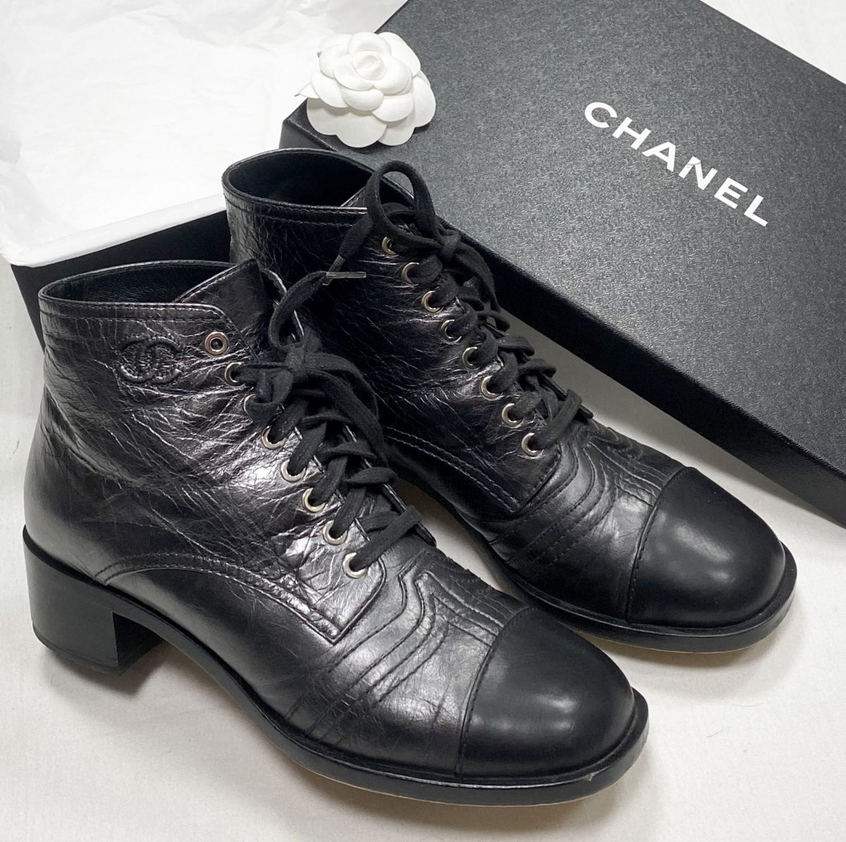 Ботинки Chanel размер 39 цена 54 793 руб