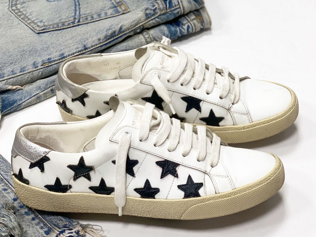 Кеды Saint Laurent размер 40 цена 12 524 руб