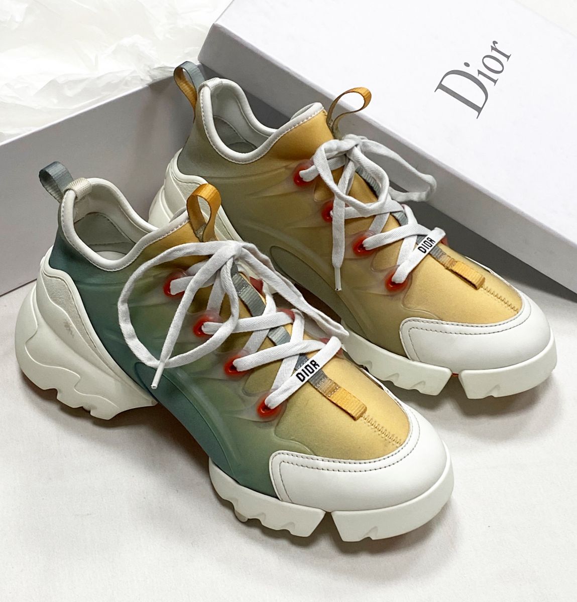 Кроссовки Christian Dior размер 37.5 цена 39 138 руб