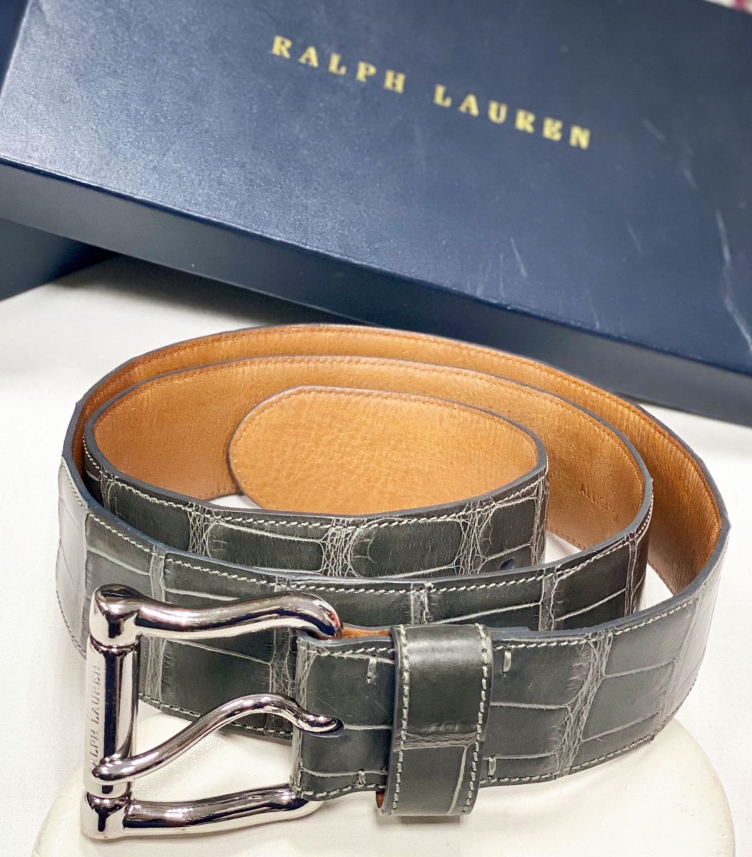#mechtamen Ремень / крокодил / Ralph Lauren размер 38/95 цена 23 078 руб 