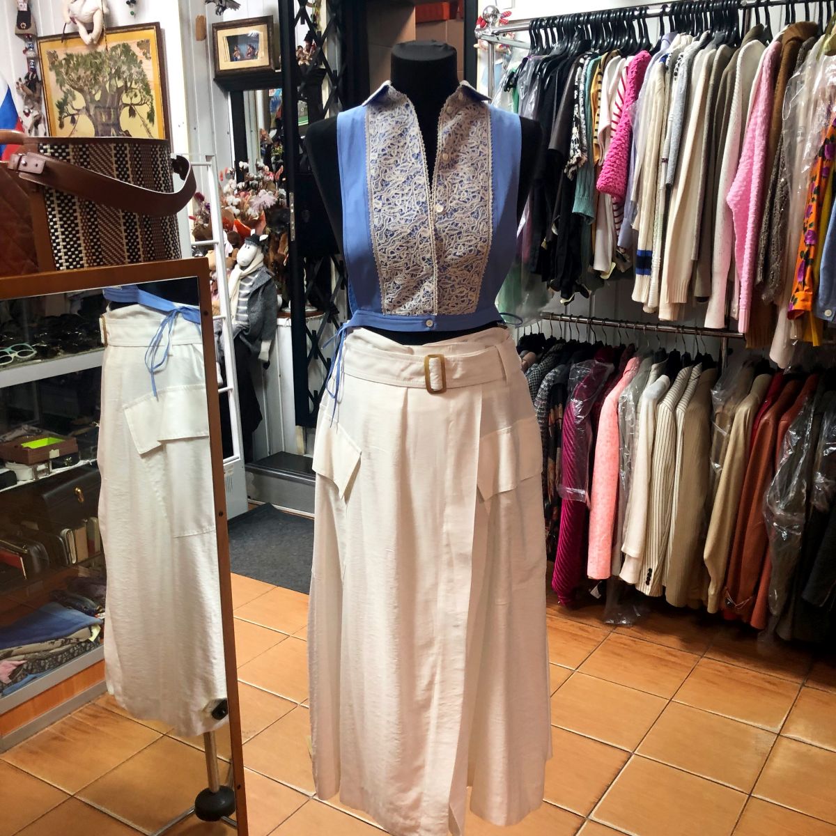 Юбка VINCE размер 12 цена 18 786 руб /новая с ценником/