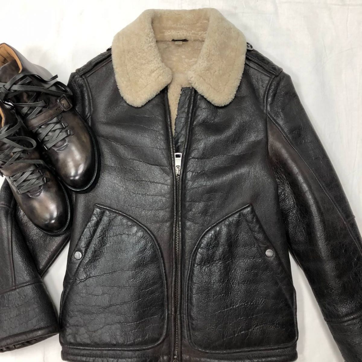 Дублёнка BURBERRY размер 38/44цена 46 965 руб