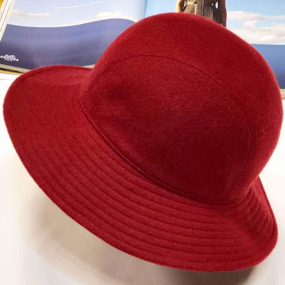 Шляпа Hermès размер 58 цена 10 770 руб