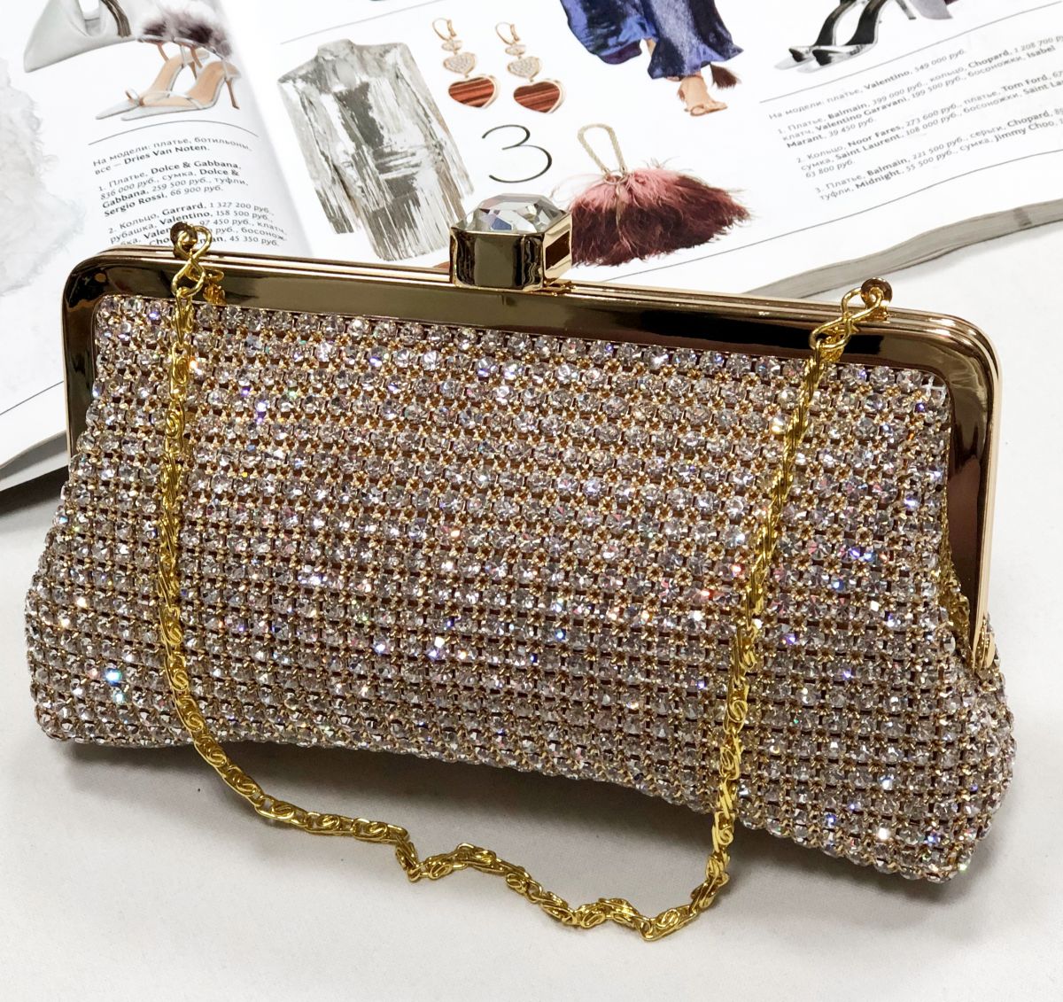 Сумочка /камни/ Swarovski размер 18/10 цена 15 655 руб