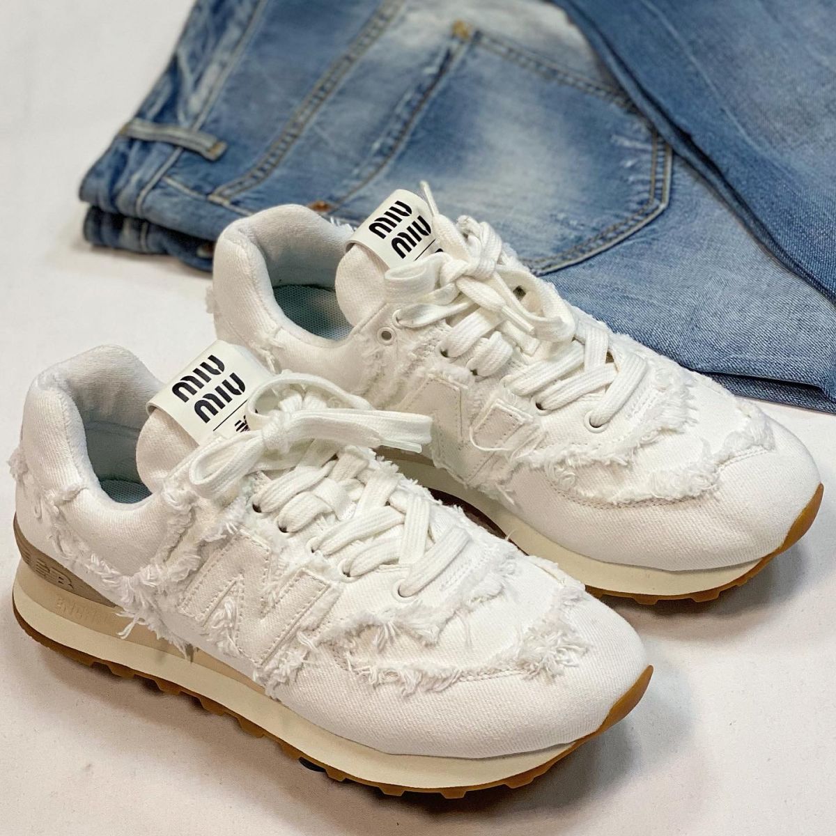 Кроссовки Miu Miu New Balance размер 39 цена 9 231 руб 