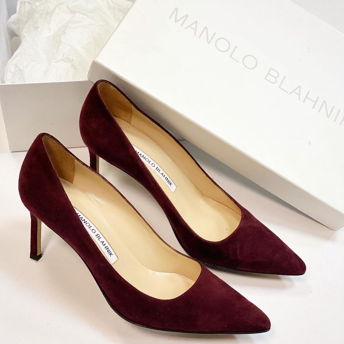 Туфли Manolo Blahnik размер 38.5 цена 15 385 руб 